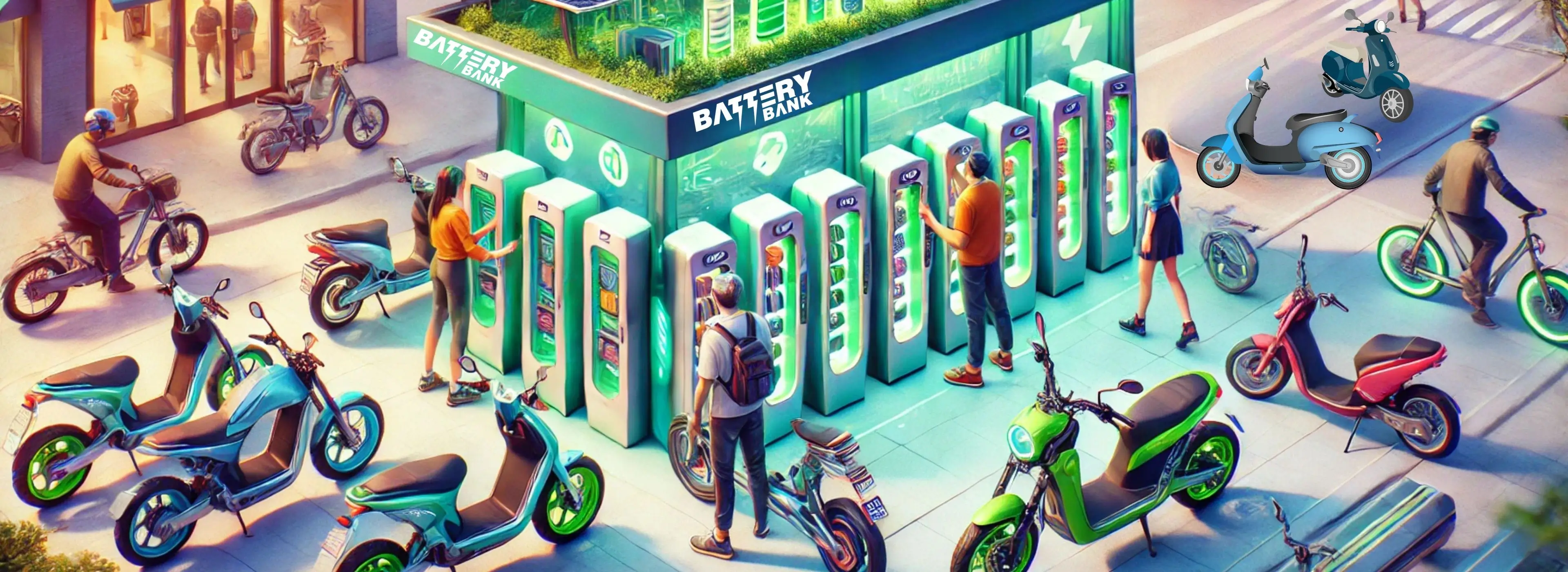 2-Wheeler Battery Swapping